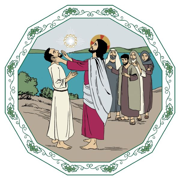 Jeesus parantaa sokean.
