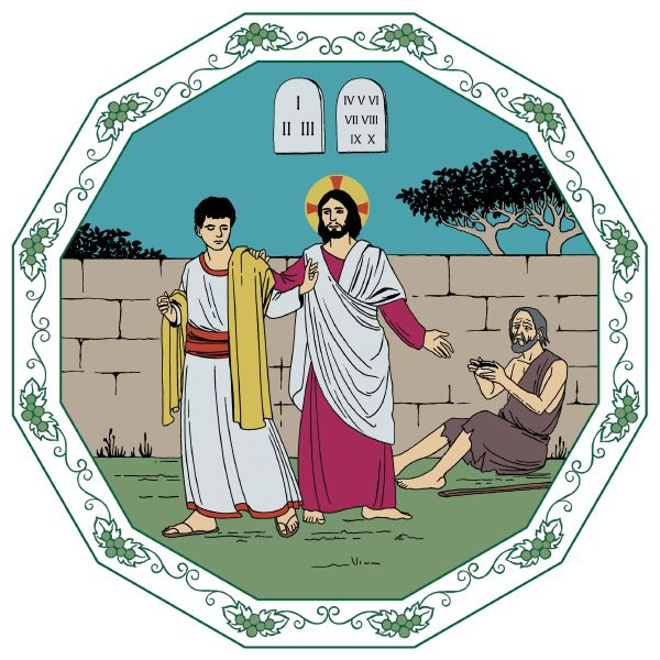Jeesus opettaa käskyjen merkityksen.